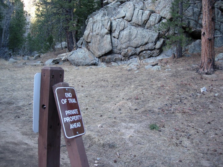 Trail End None