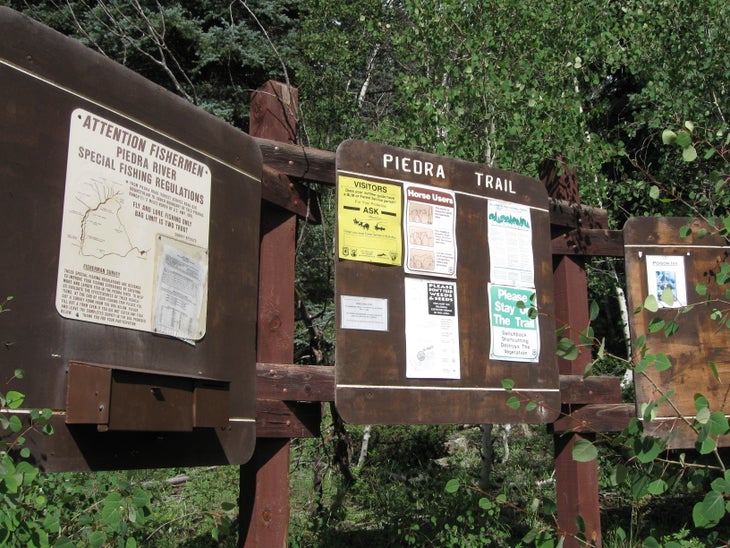 Trail Kiosk None
