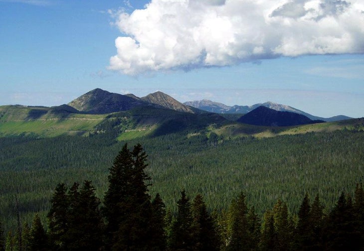 Trail Riders Wall and Pecos Baldy None