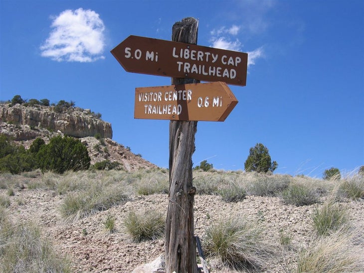 Trail Sign None