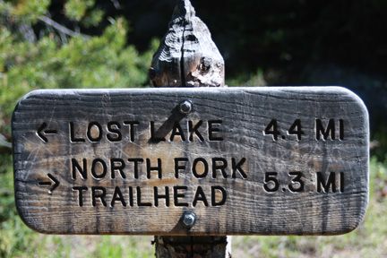 Trail Sign None