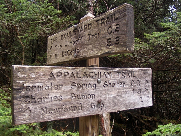 Trail Sign None
