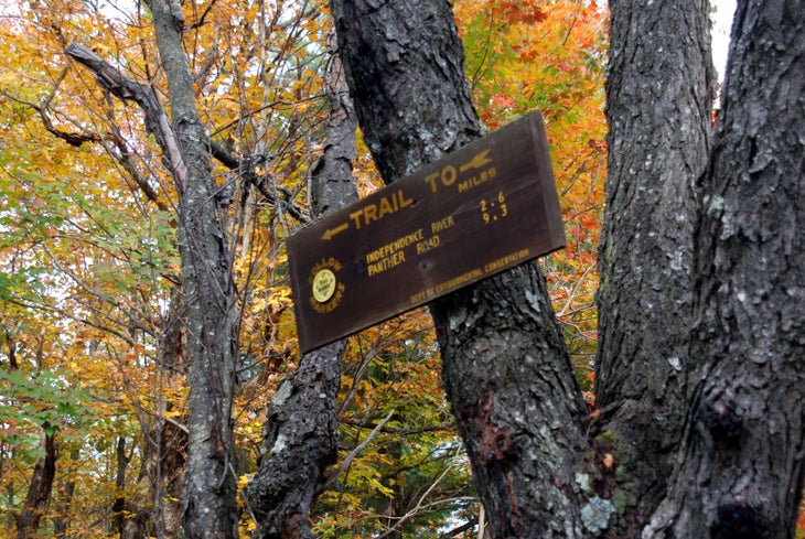 Trailhead Sign None