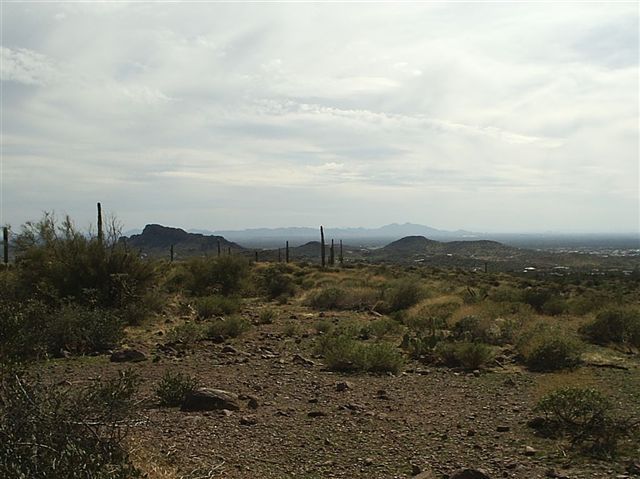 Valley in distance None