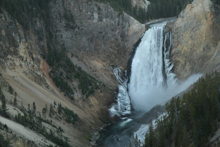 View of Lower Falls None