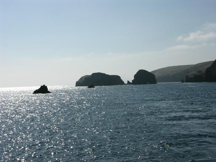 View of Santa Cruz en route to Santa Rosa None