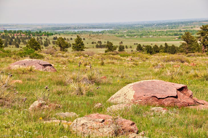 Views to the East None