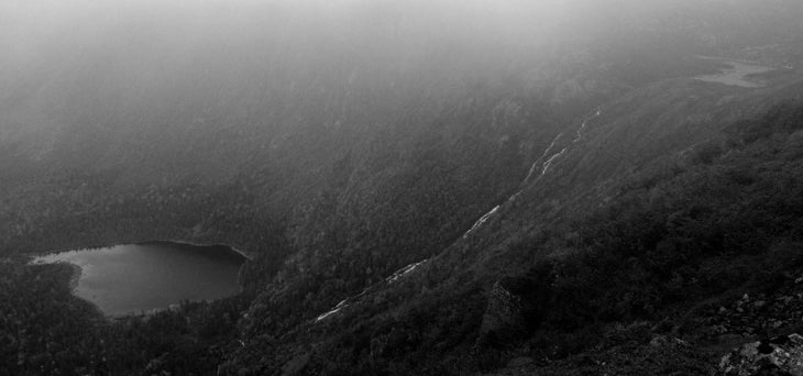 Waterfall near Mont Xalibu None