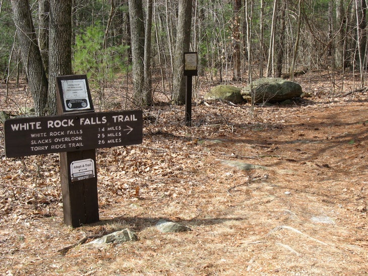 White Rock Falls Trailhead None