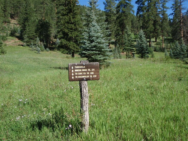 Winsor Ridge Trail Sign None