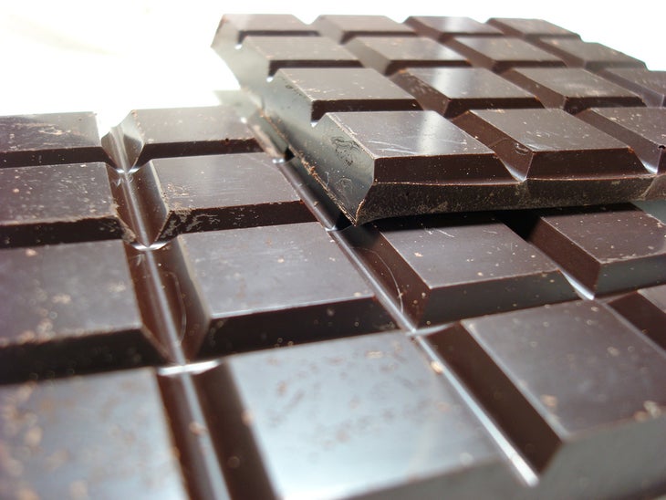 Chocolate Even if you guiltily treat trail mix as \