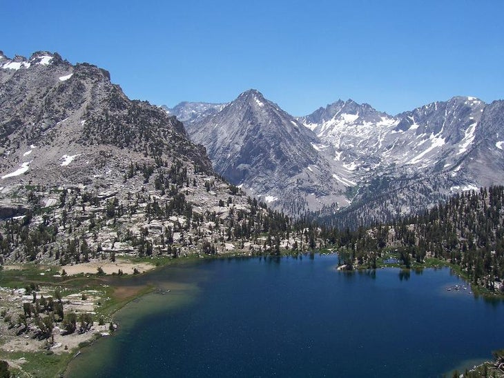 Bullfrog Lake. None