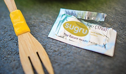 "Editors Choice Snow Sugru packet"