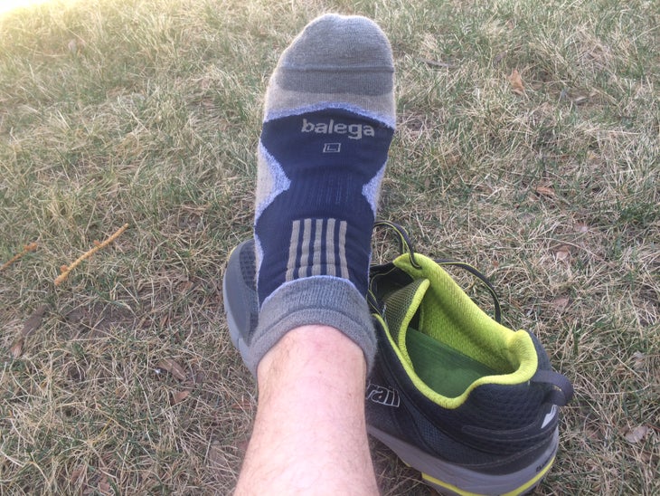 Balega Mohrino V-Tech Enduro Quarter “The ideal running sock. I’ve worn this pair in freezing temps and on sweltering days, and they’ve held their foot-fitted structure and wicked like I…