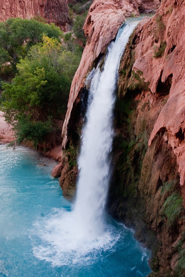 Havasu Falls, Arizona With a 10.3-mile hike in, seeing this postcard-worthy heavyweight isn’t for the faint of heart—especially in the middle of the summer. To avoid the…