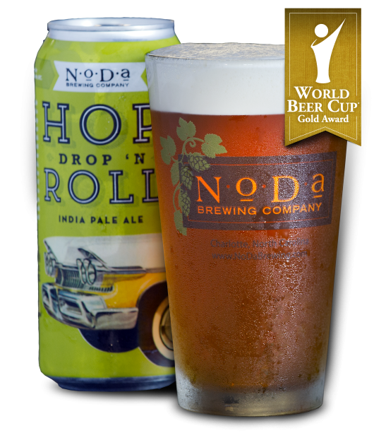 Hop Drop 'N Roll, Noda Brewing Co. – Charlotte, NC Hop Drop ‘N Roll has brought home some serious hardware—it’s the 2014 World Beer Cup Gold Award Winner. And for good reason: it's hopped before,…