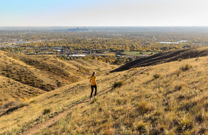 Green Mountain A run up Green Mountain near Lakewood, CO gives a fantastic view of the Denver skyline.
