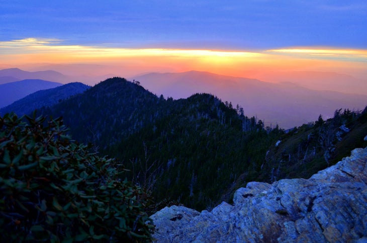 Mount Le Conte This is the perfect spot to watch the sun set over the hills. Consider staying at the Leconte Lodge. Photo by Michael Kaminski from St. Pete, FL