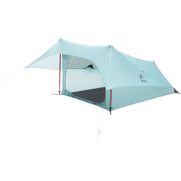 MSR Flylite (2P) First up, the Flylite from MSR. This garage-looking, non-freestanding tent has near-vertical walls and pitches with two trekking poles and one short…