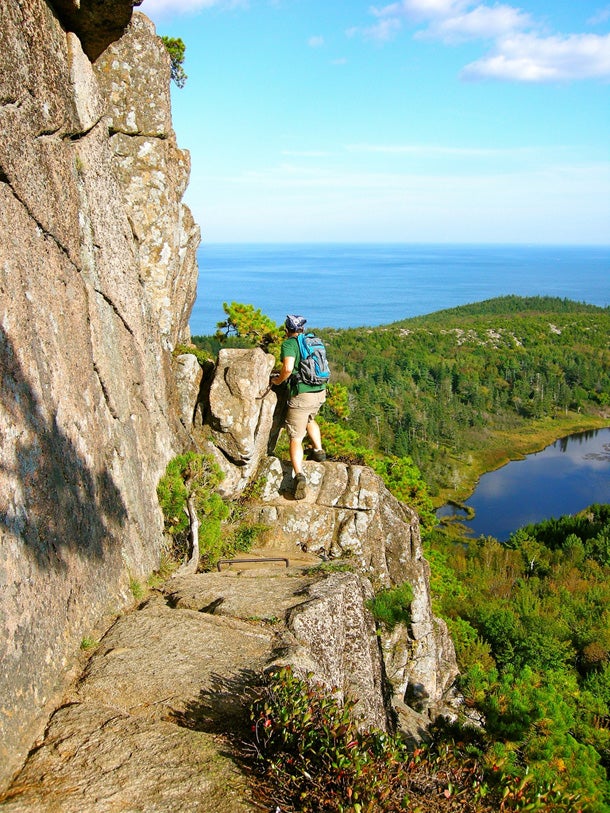 Precipice Trail, Acadia National Park, ME Scaling this short, steep trail up the east-facing cliffs of Champlain Mountain takes more than just cardiovascular fitness. You'll need some…