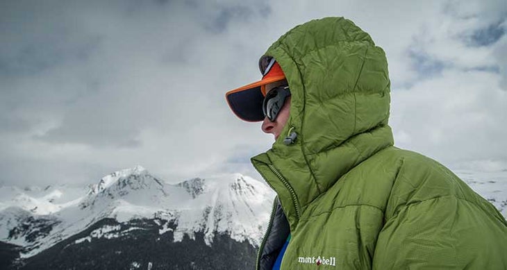MontbellFrostLinePark750x400 The MontBell Frost Line Parka in action. (Ben Fullerton)