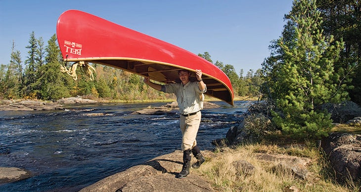 Portage a canoe in Minnesota Portage a canoe image by Aaron Peterson