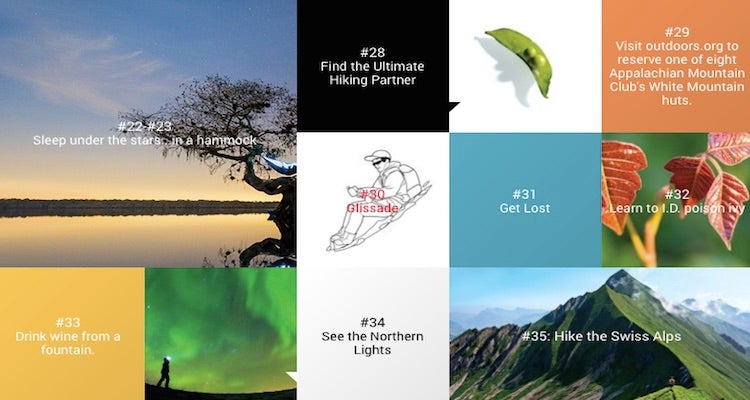 "2015 Hiker's Life List"