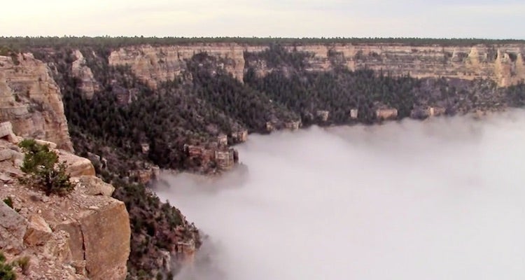 "Grand Canyon inversion"