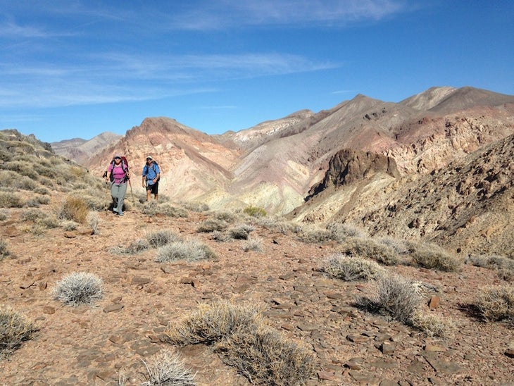 Exploring Thimble Peak. None