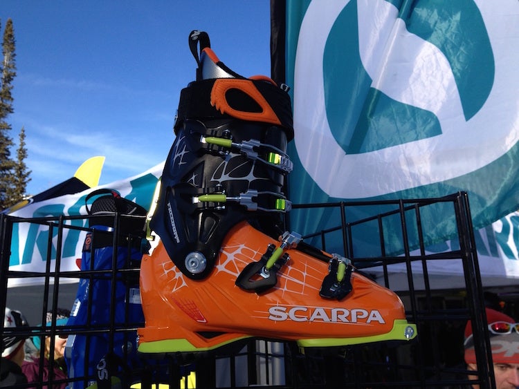"Outdoor Retailer Winter Market 2015 - Best New Ski Boots - Scarpa Freedom RS"