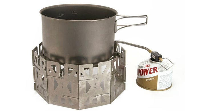 Snow Peak Geo Shield Stove fall 2015 camp kitchen preview: Snow Peak Geo Shield Stove
