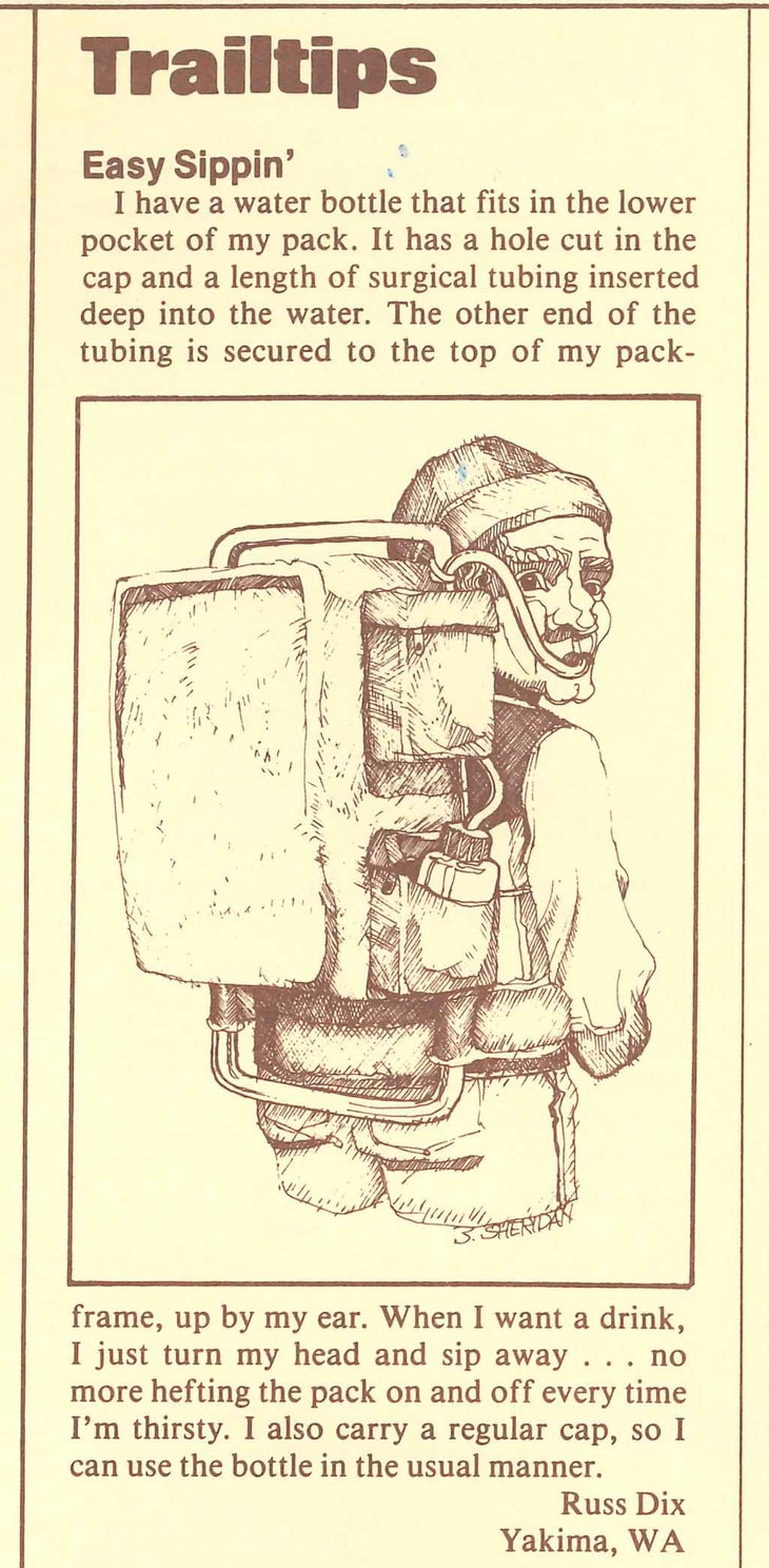 1978: DIY CamelBak things we don't miss about 1978: DIY camelbacks