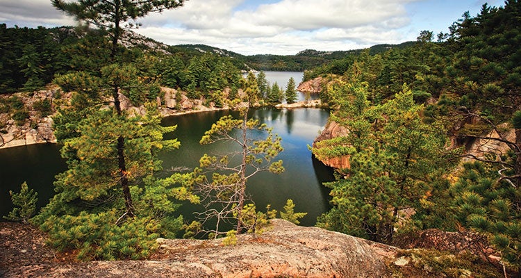"best loops: Overlooking Killarney's lake district. (Michael P. Gadomski)"