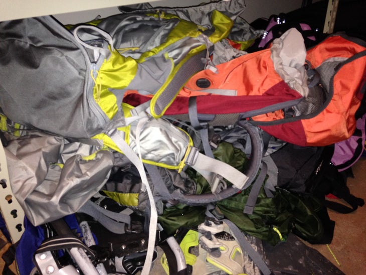 Pack Pile gear addict pack pile