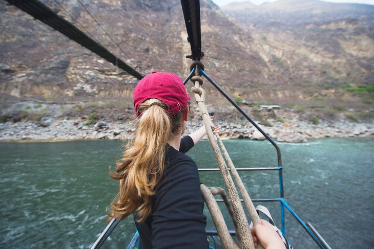 Rope Bridge Peru - Choquequirao Trek