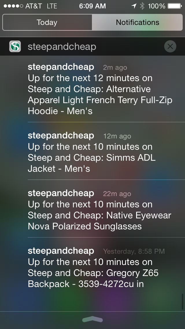 SteepCheap gear addict steep and cheap alerts
