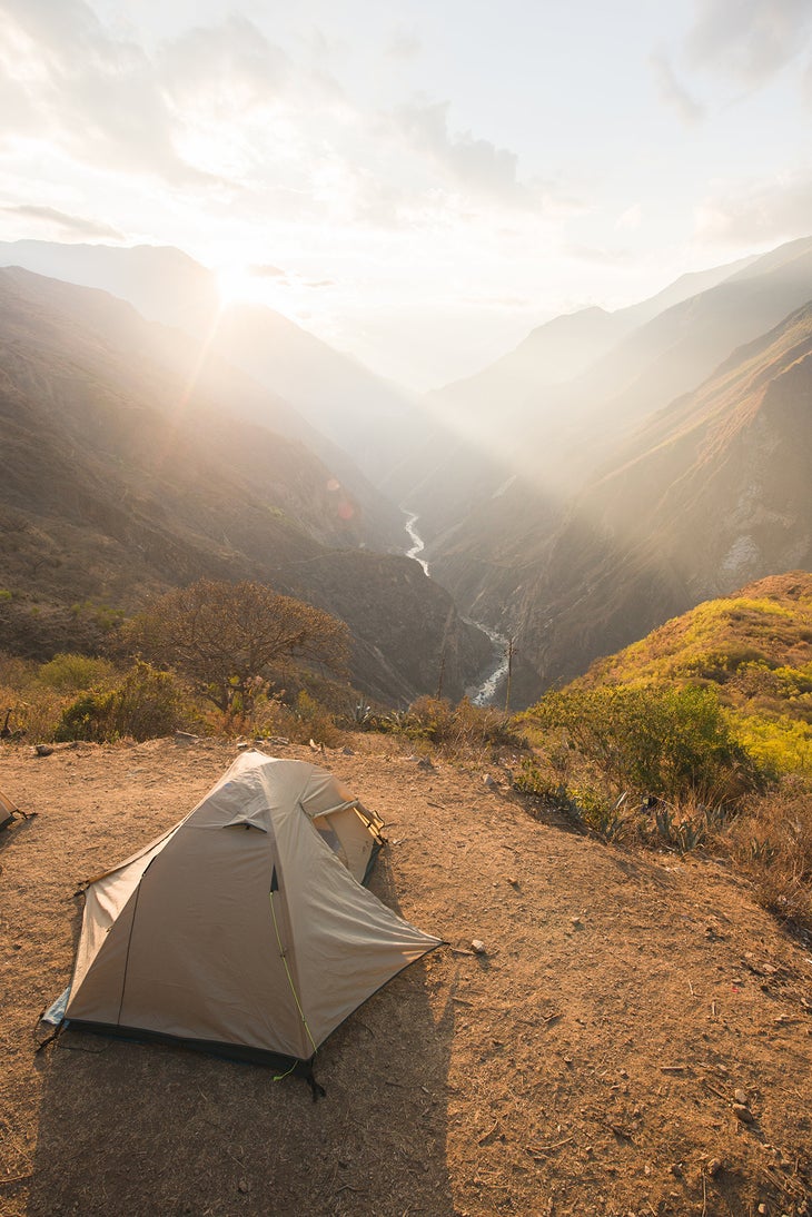 Sunset Peru - Choquequirao Trek