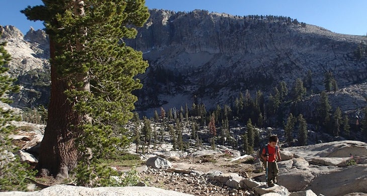 Leaving Aster Lake Leaving Aster Lake