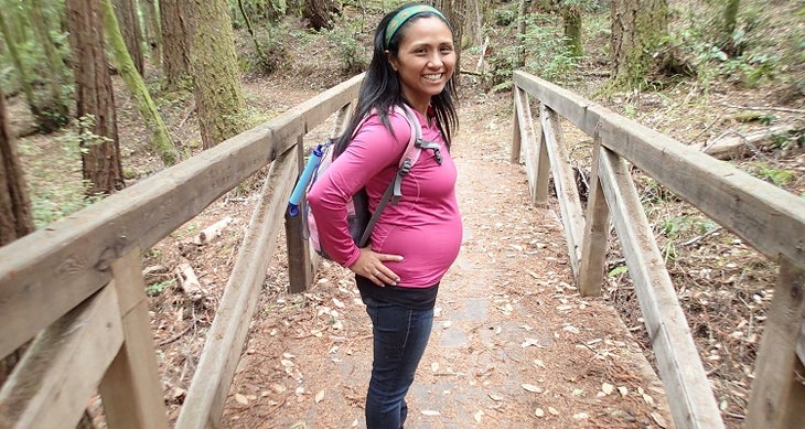 Pregnant Hiking 1st Trimester Pregnant Hiking 1st Trimester