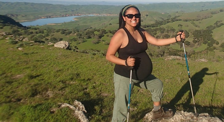 Pregnant Hiking 3rd Trimester Pregnant Hiking 3rd Trimester