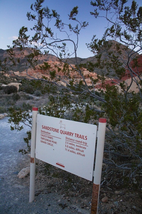 Trailhead Sign Trailhead Sign