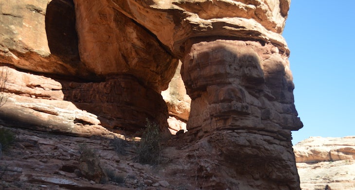 Arch in Grand Gulch, Utah grand gulch, utah - arch