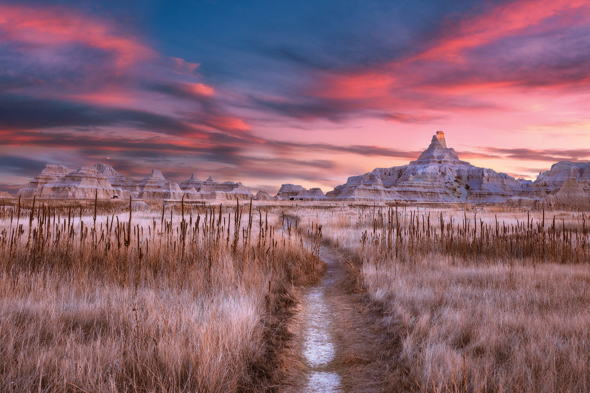 Hiking Spring Creek Draw, Badlands National Park