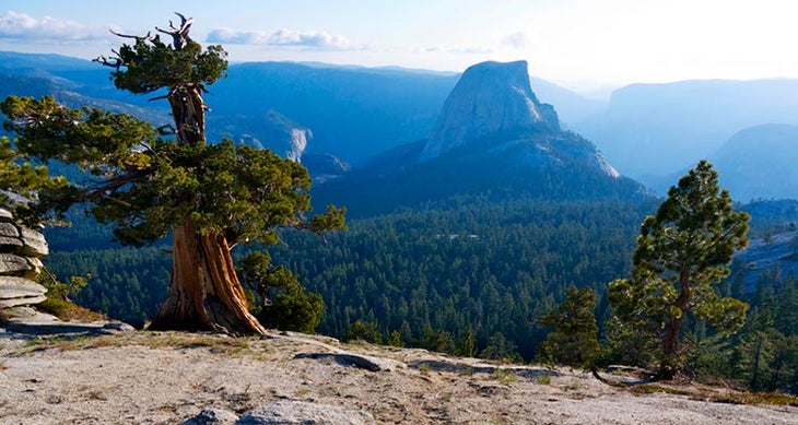 Half Dome view john muir trail photos