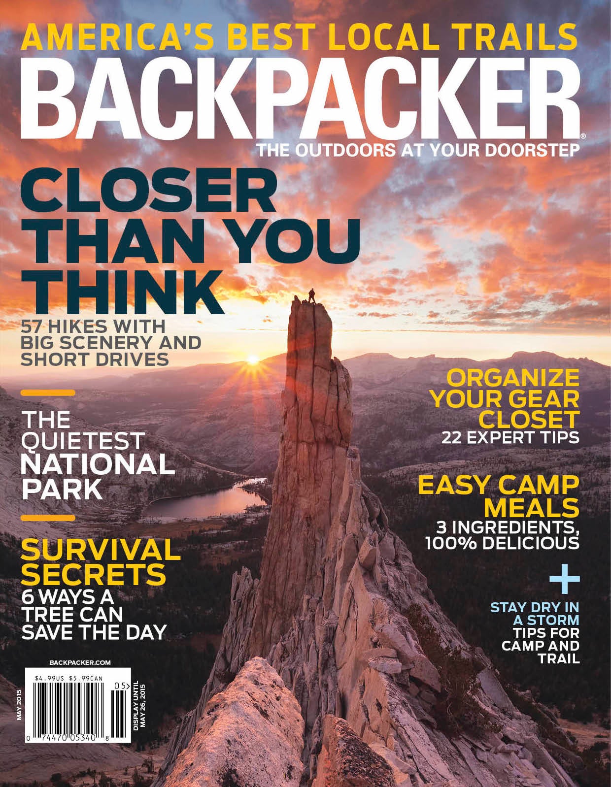 "may 2015 backpacker magazine issue"