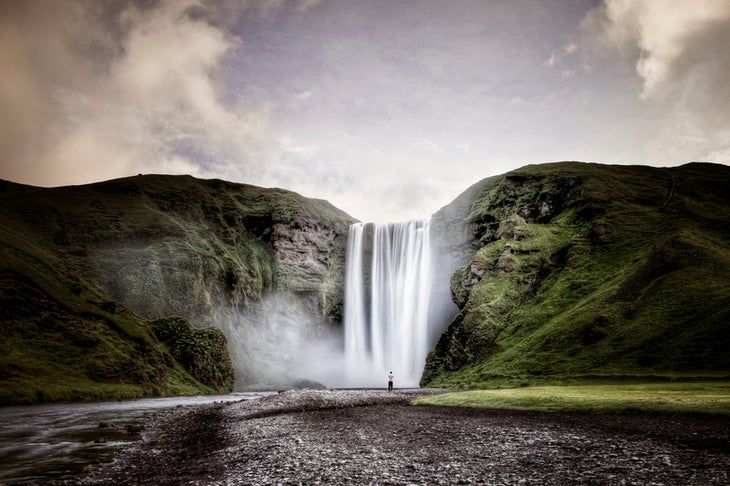 Skogafoss, Iceland waterfall photos