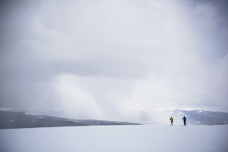 Storm clouds Gear Testing in the Rockies