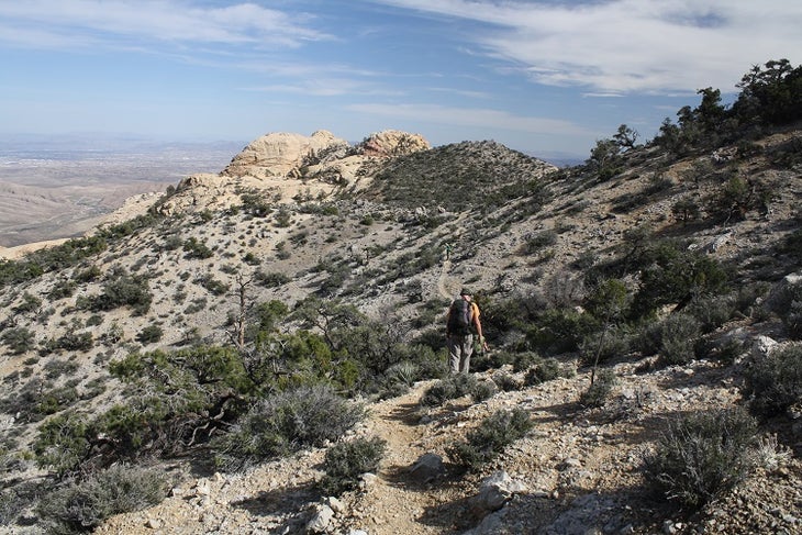Trail Heads Towards Sandstone Trail Heads Towards Sandstone