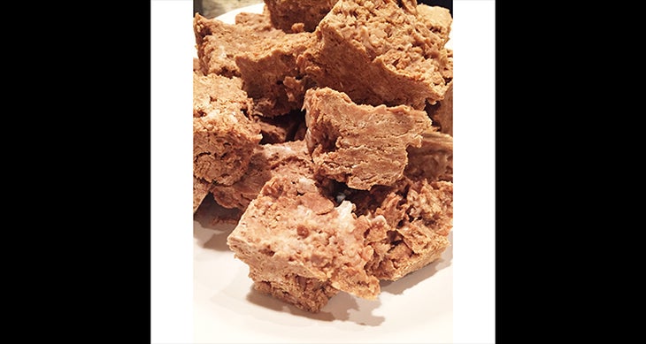 White Chocolate Peanut Butter Crunch Bars White Chocolate Peanut Butter Crunch Bars