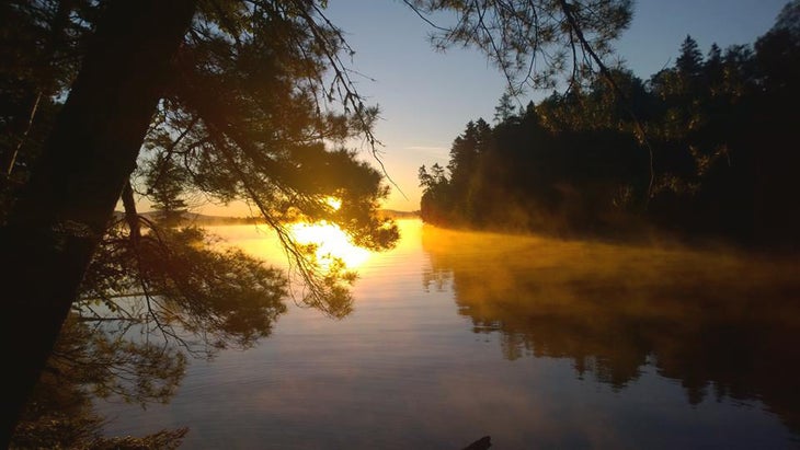Flagstaff Lake AT in a Day - Flagstaff Lake